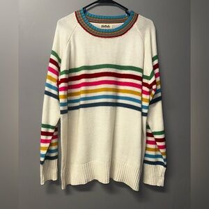 Listicle Striped Sweater